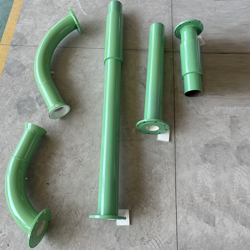 钢衬整体耐磨陶瓷环复合管